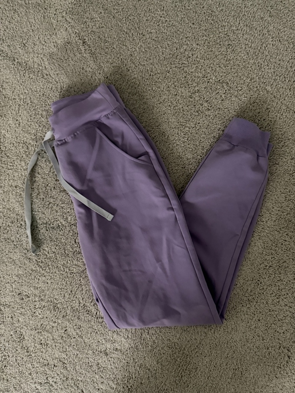 Figs lilac scrub jogger pants